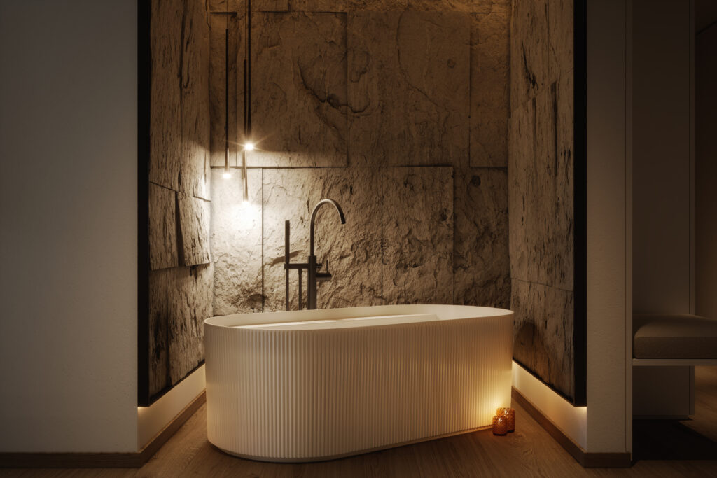 Architekturvisualisierung Nobilis Wörthersee Interior KG_B01_SZ1_Wanne